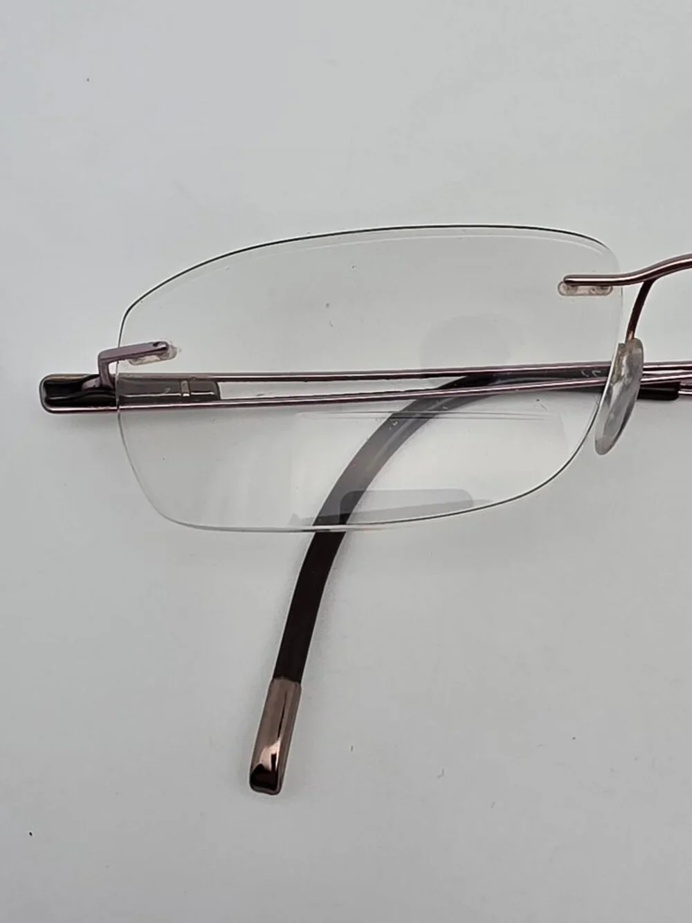 Silhouette 7661 40 6056 Spring Blossom Titanium Rimless Eyeglasses Frame w/ Case
